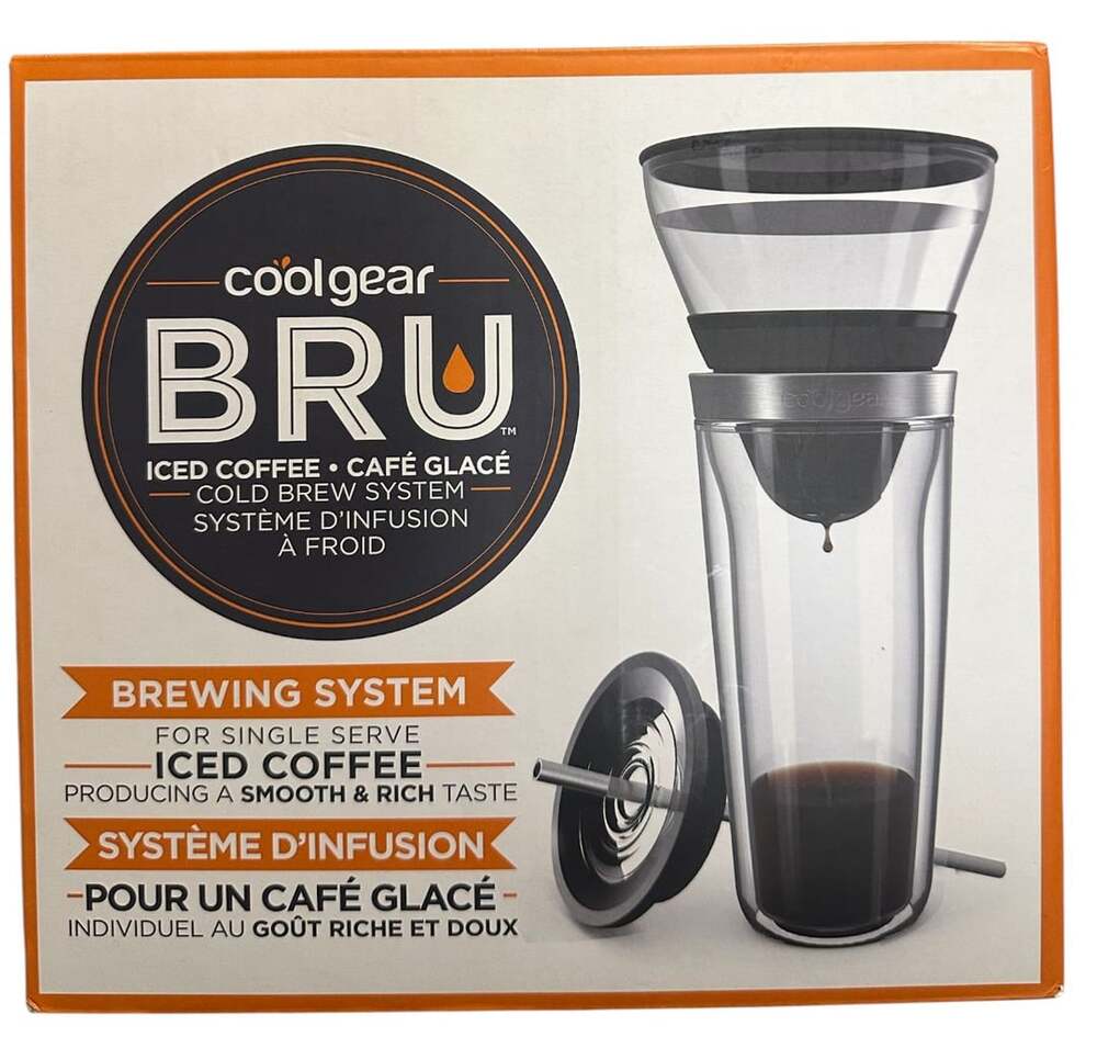 Coolgear BRU Iced Coffee Cold Brew System 21 oz